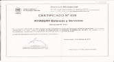 Reparadores auditados por el INTI - Certificado Nro 039